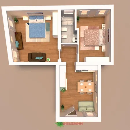 Finalmente A Casa, Nuovo, E Senza Scale Lejlighed *